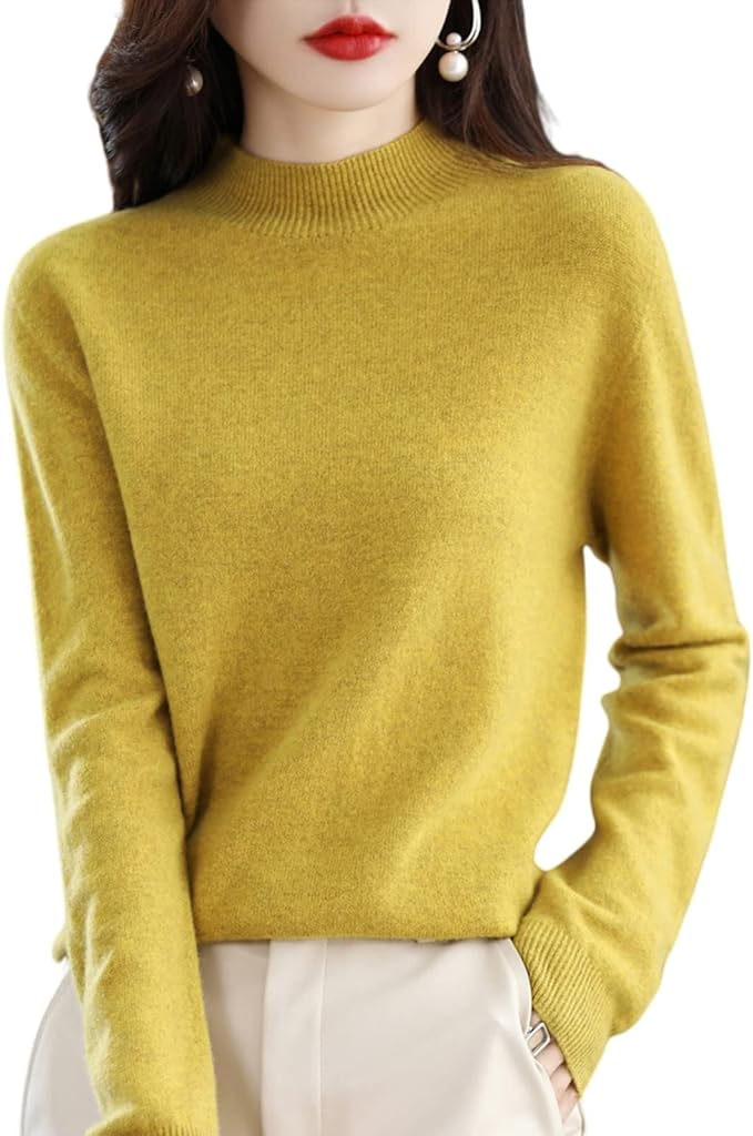 Claire | Cashmere Turtleneck Sweater