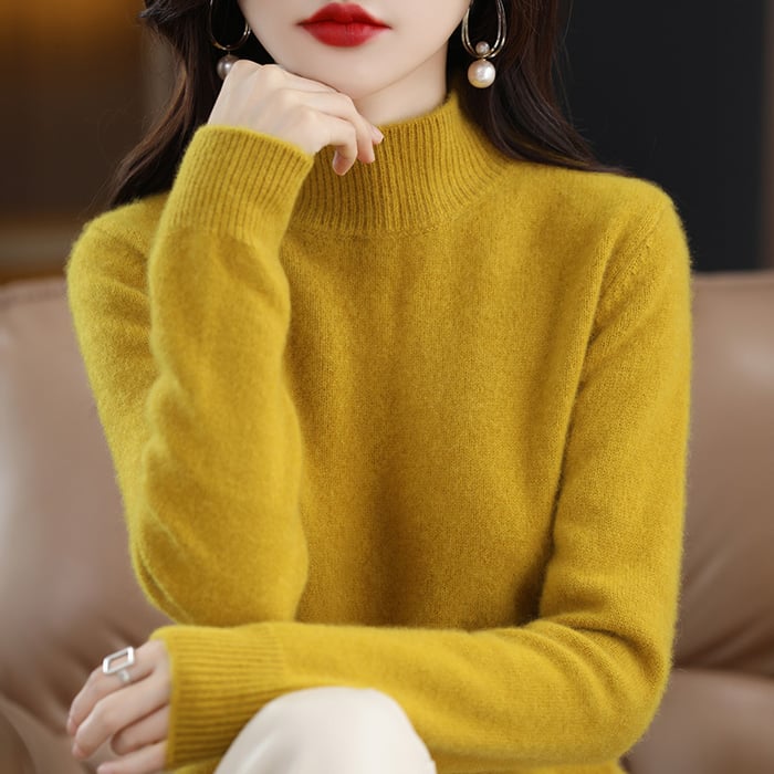 Claire | Cashmere Turtleneck Sweater