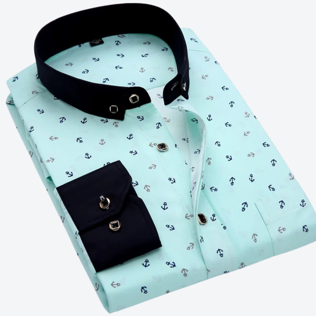 Finnick™ Nautical Print Shirt