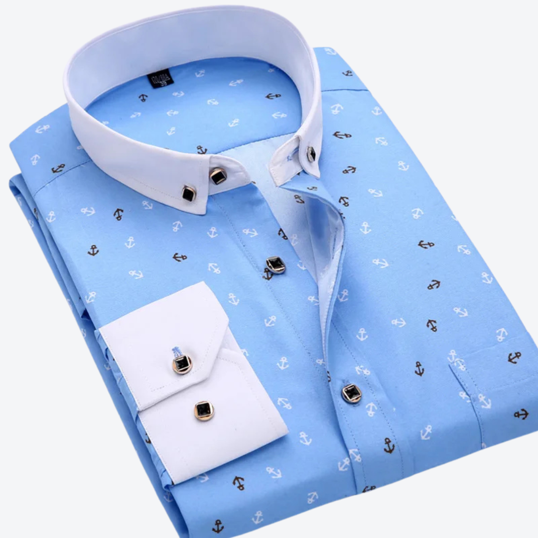 Finnick™ Nautical Print Shirt