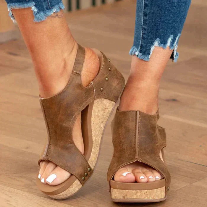 Madeline - Stylish Wedge Sandals