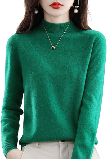 Claire | Cashmere Turtleneck Sweater