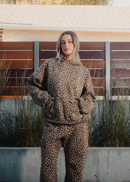 Phoebe | Comfort Leopard Hoodie (Unisex)