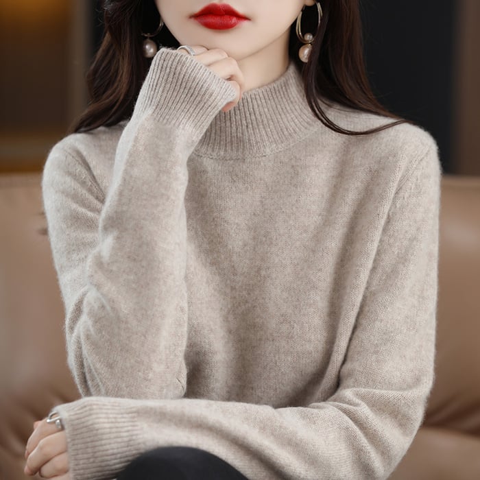 Claire | Cashmere Turtleneck Sweater