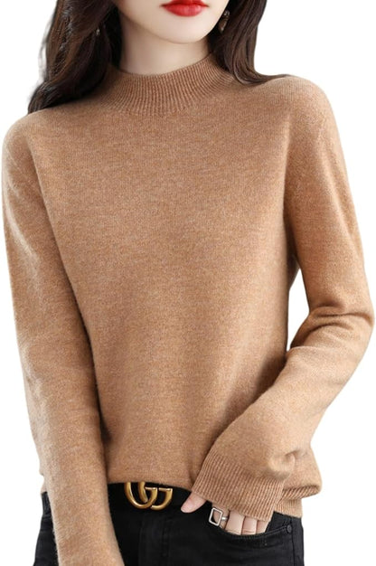 Claire | Cashmere Turtleneck Sweater