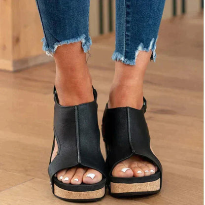 Madeline - Stylish Wedge Sandals