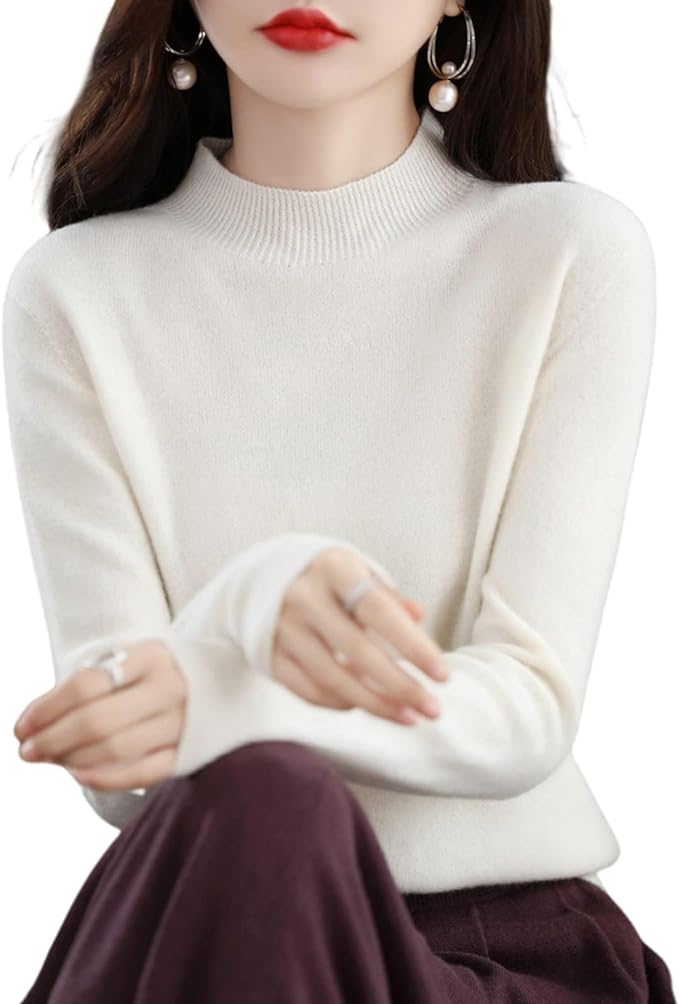 Claire | Cashmere Turtleneck Sweater