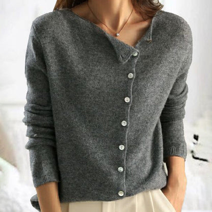 Heather | Elegant Wool Cardigan