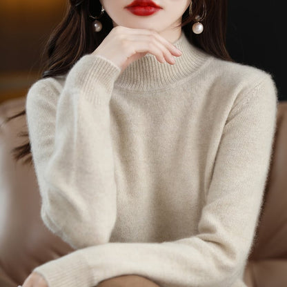 Claire | Cashmere Turtleneck Sweater