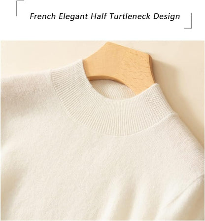 Claire | Cashmere Turtleneck Sweater