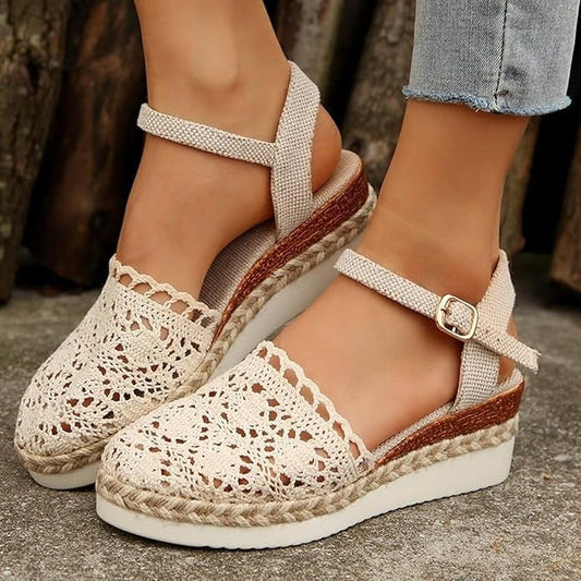 Adalyn™ - Chic Boho Wedges