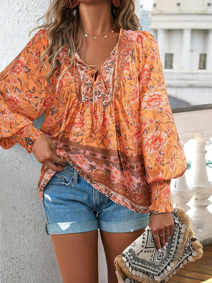 Helena™ - Summer Floral Top