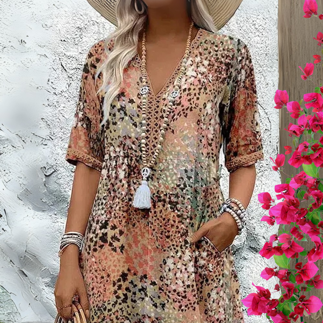 Margot - Midi Boho Dress