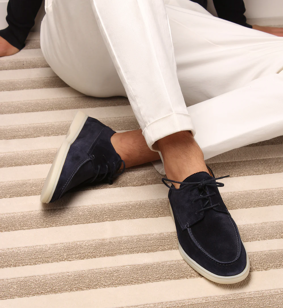 Tommy | Classic Lace-Up Moccasins