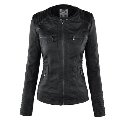 Cleo™ | Vegan Leather Jacket