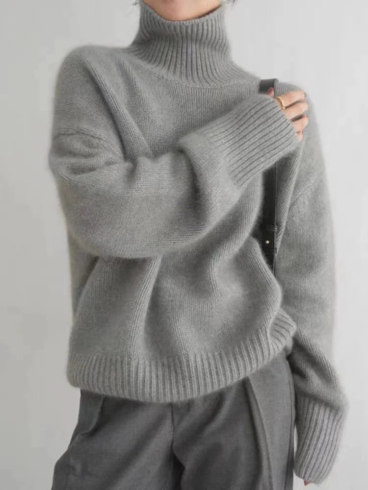 Kirra™ – Soft Knit Turtleneck Sweater