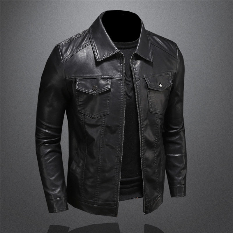 Alfie | Men's Leather Jacket