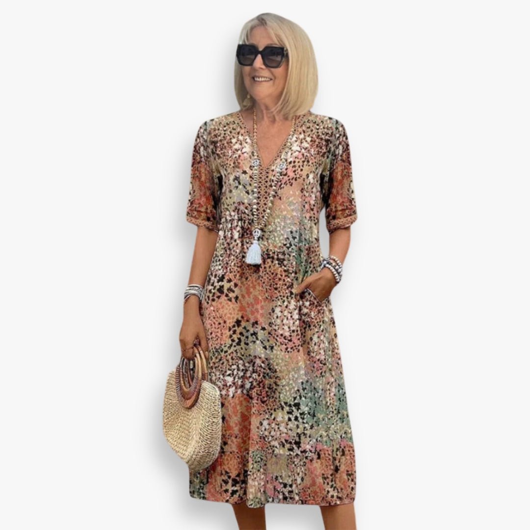 Margot - Midi Boho Dress