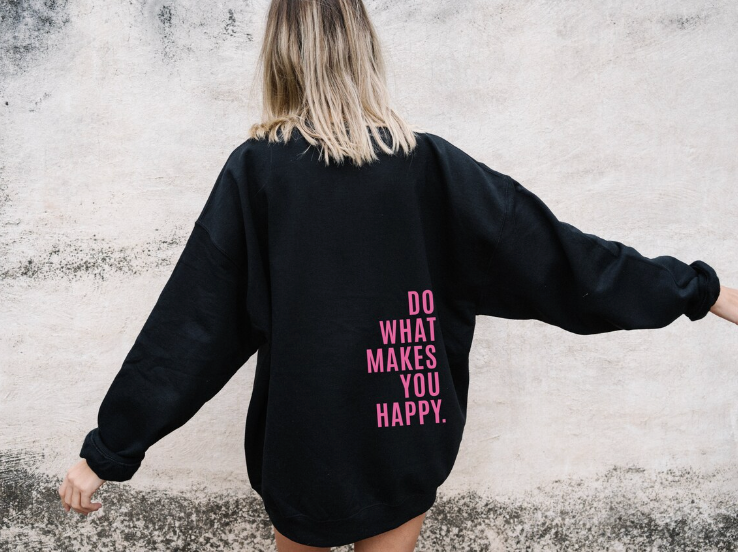 Do What Makes You Happy | Freedom Comfort Hoodie