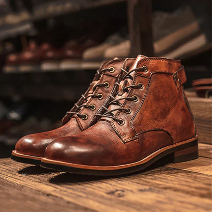 Fanum | Retro Round Nose Men's Boots