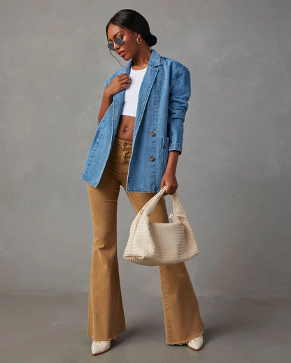 Celeste™ | Denim Blazer