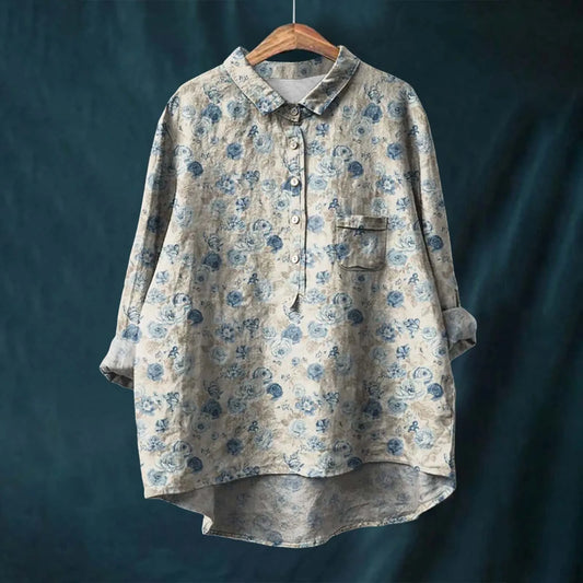 Santina | Elegant floral shirt