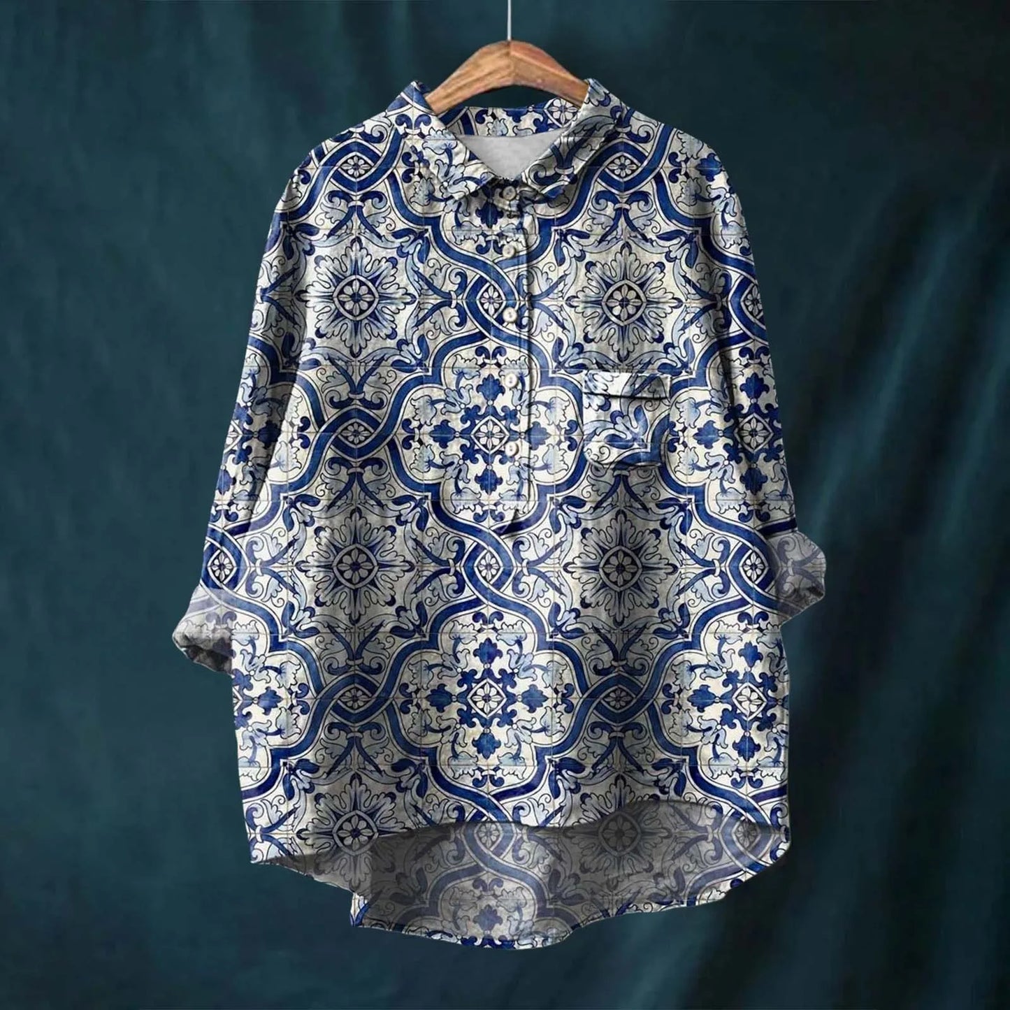 Santina | Elegant floral shirt