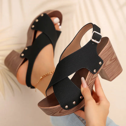 Shery™ - Platform Heel Sandals