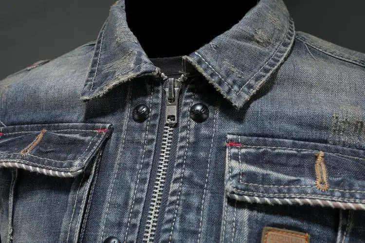 Charlie | Retro Denim Jacket