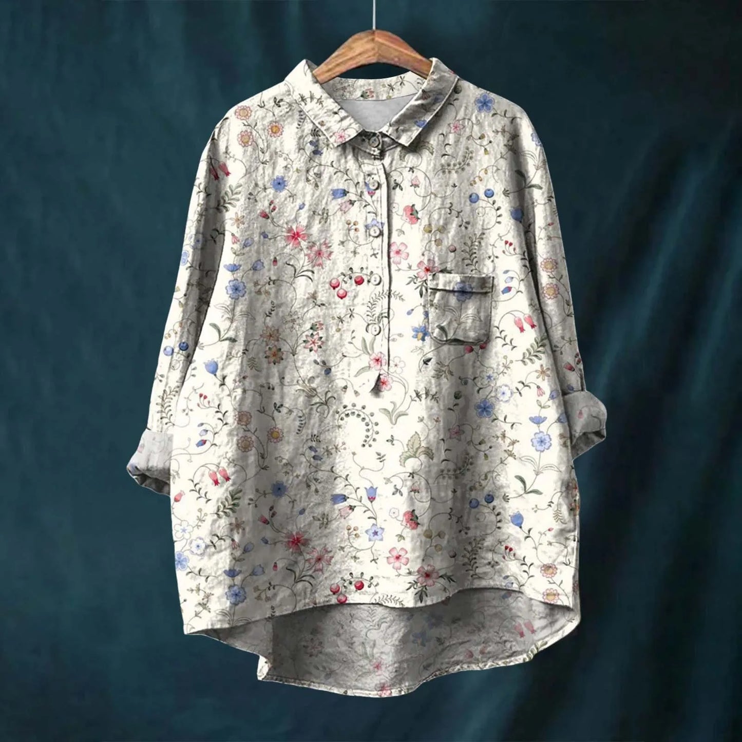 Santina | Elegant floral shirt