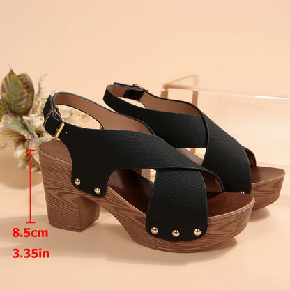 Shery™ - Platform Heel Sandals