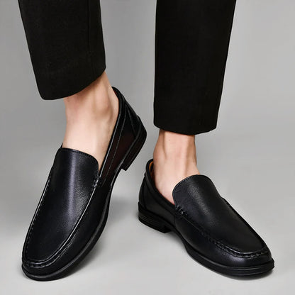 Emerson | Elegant Genuine Leather Loafers