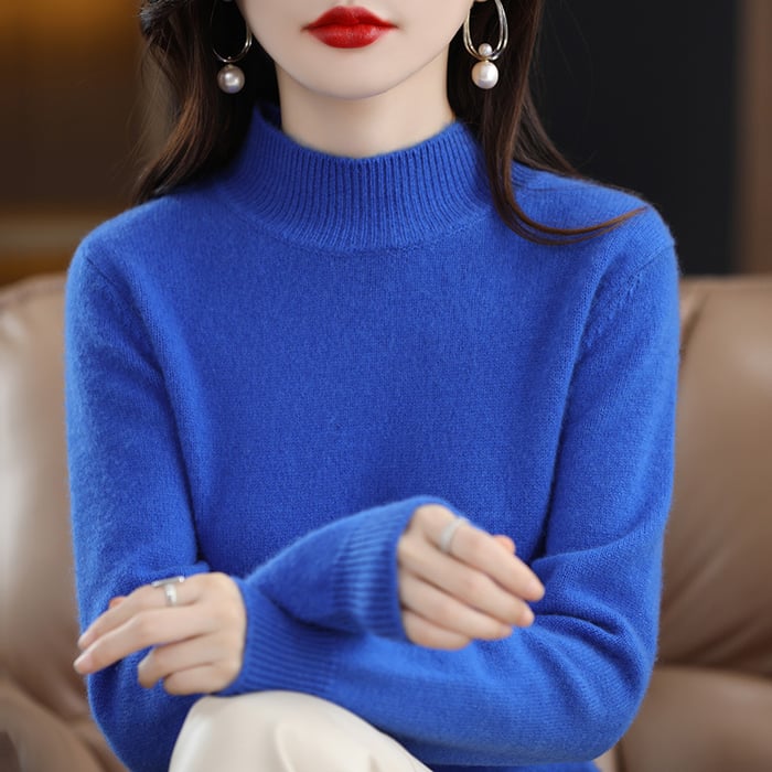 Claire | Cashmere Turtleneck Sweater