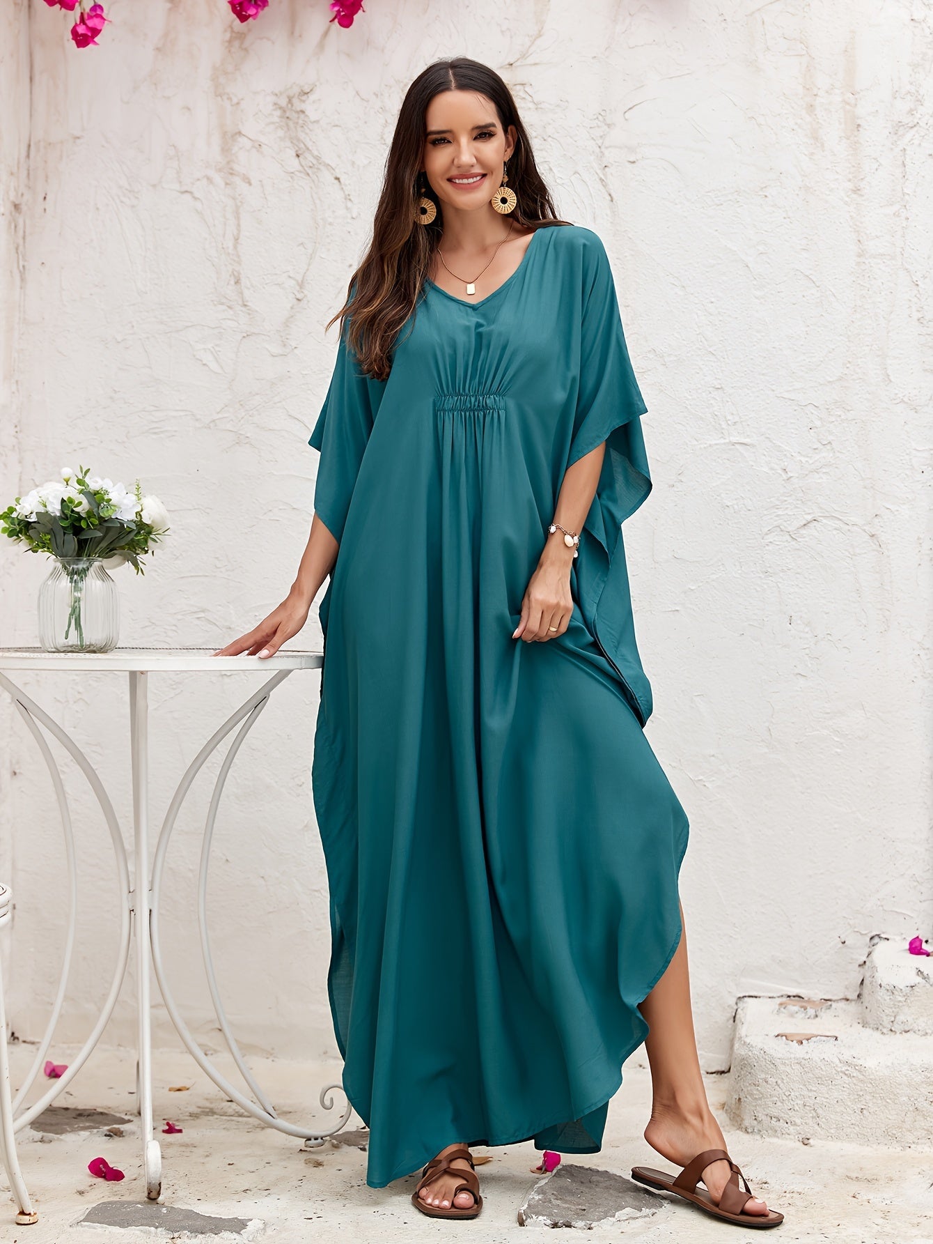 PALM | plus size beach dress