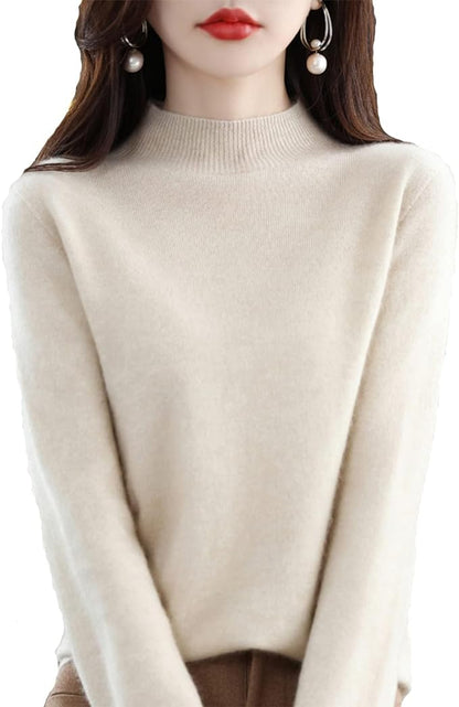 Claire | Cashmere Turtleneck Sweater