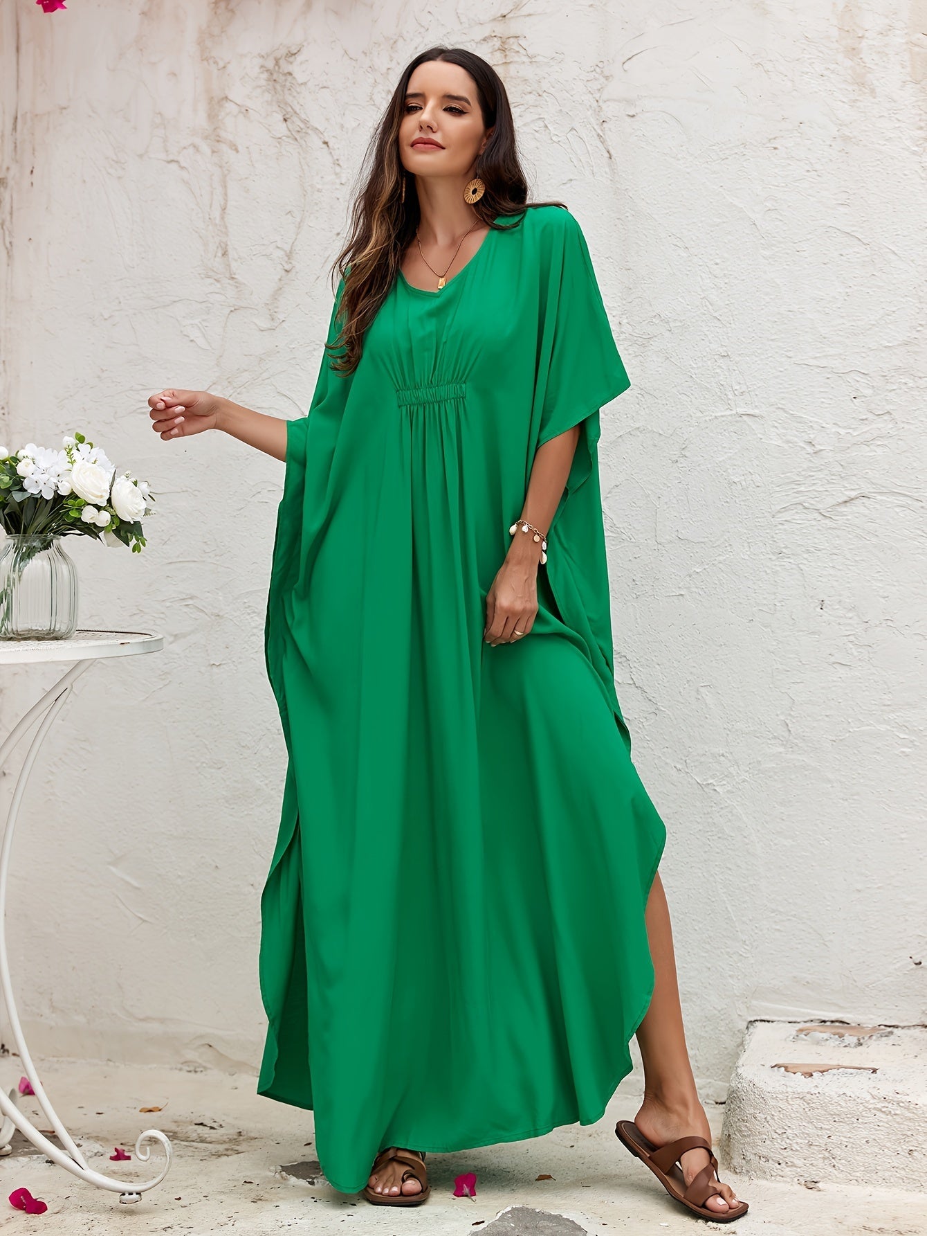 PALM | plus size beach dress