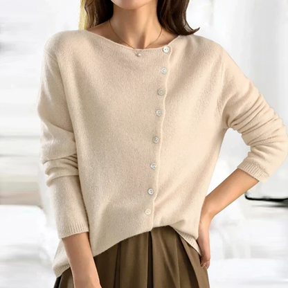 Heather | Elegant Wool Cardigan