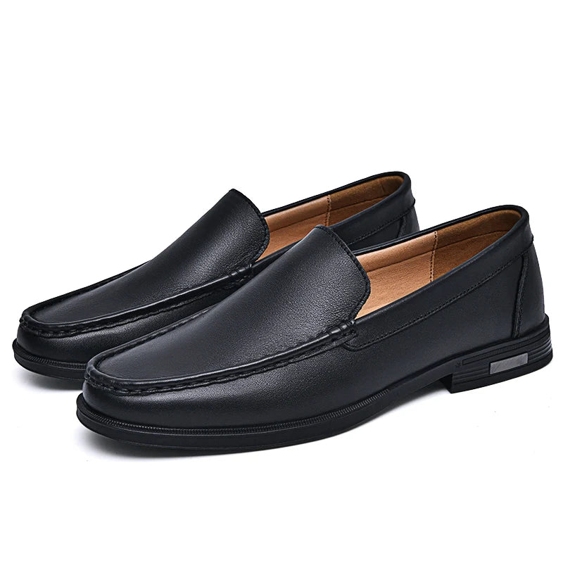 Emerson | Elegant Genuine Leather Loafers